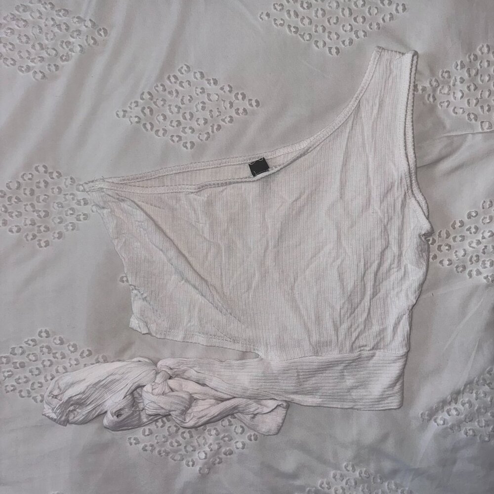 Windsor One Shoulder Tie Top